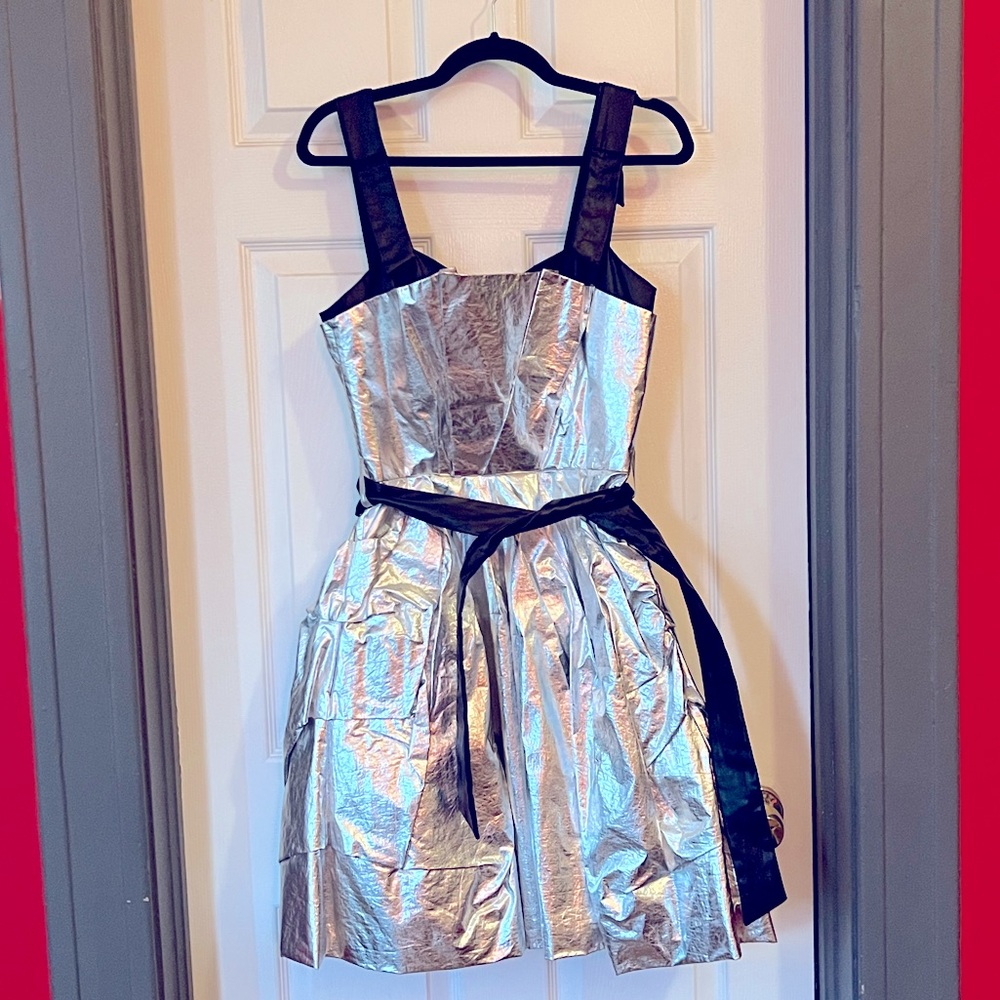 Marc by Marc Jacobs fall winter 2008 silver dress